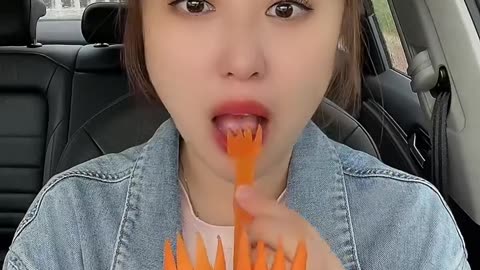 Eat it one bite at a time_-Eat emoticon food-The co-pilot eats snacks #viral#shortsvideo#shorts