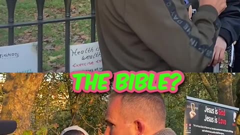A Christian versus his own Bible #christianity #bible #jesus #thefather