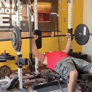 BENCH PRESS 3- 225x5r🎥 FRIDAY OCT 6-