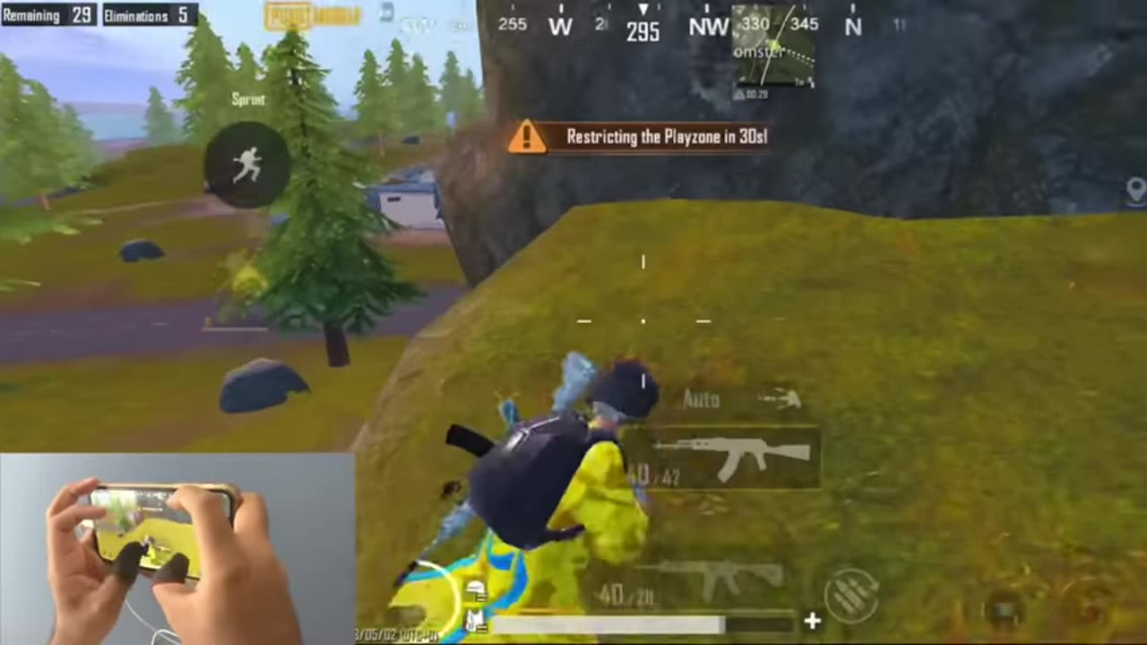 1vs4 failed in livik 🥲 5 finger handcam gyro - PUBG MOBILE