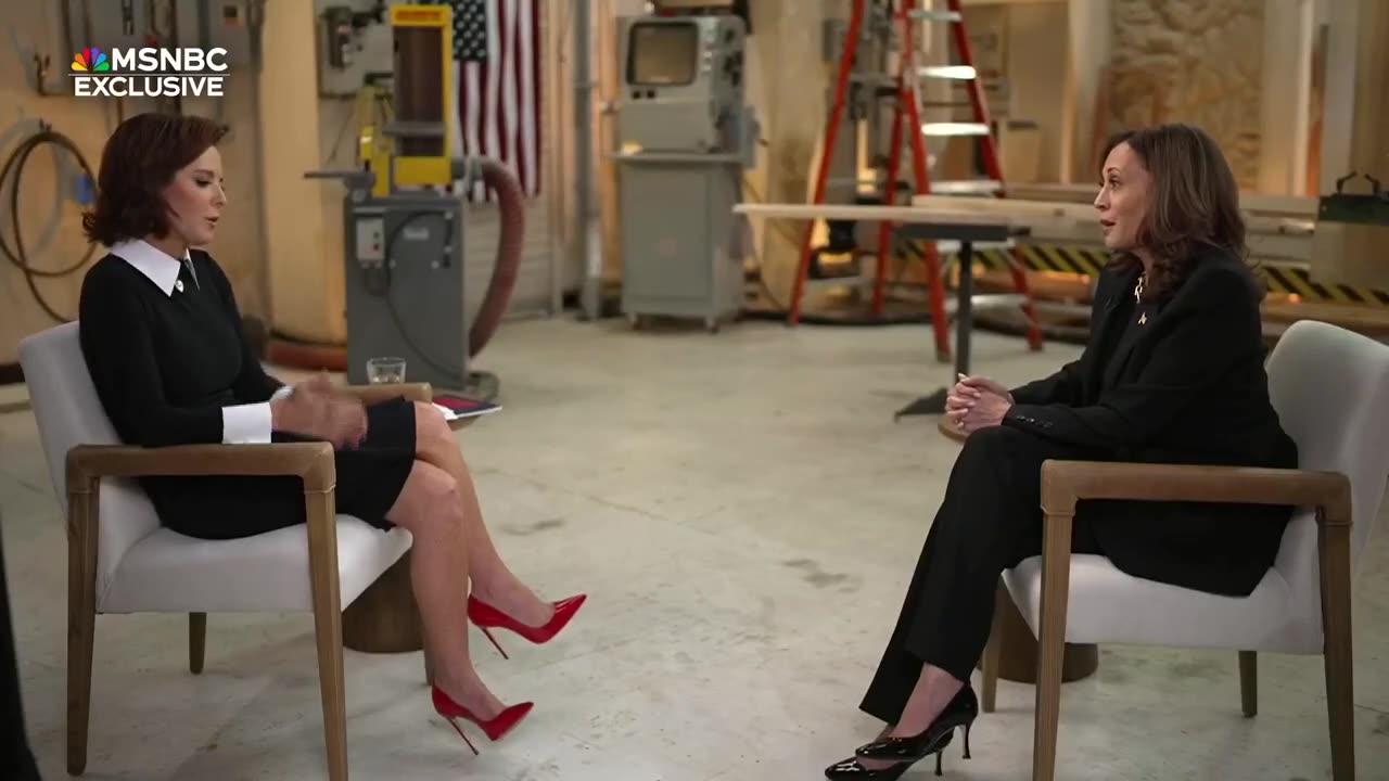 Kamala Harris’ first solo network interview as 2024 candidate I MSNBC Exclusive