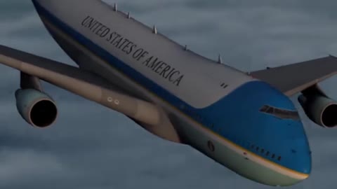 L'aereo del Presidente! Air Force One!