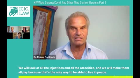 Latest Update Dr Reiner Fuellmich ICIC Guest Celia Farber Exposing Covid-19 Coronavirus, HIV Aids and Other Mind Control Illusions Part 2