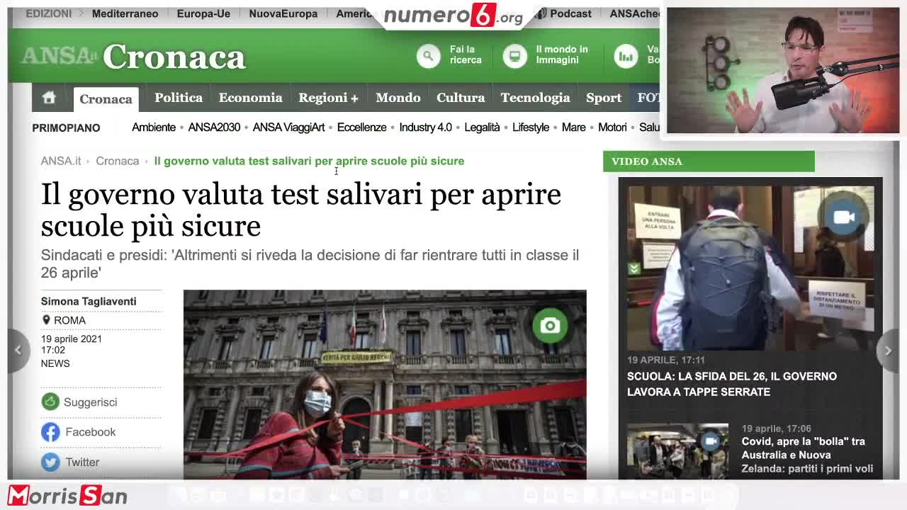 Tg del 20.04.2021 Benvenuti