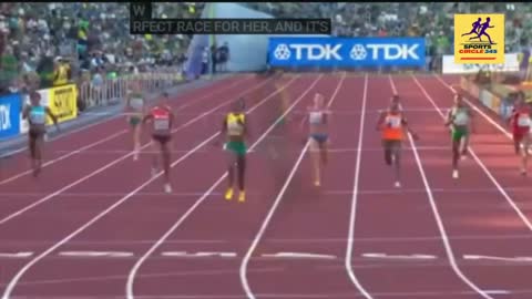 Shericka Jackson's Reaction After Winning 200m Semi Finals | Can She Break The World Record 21.34