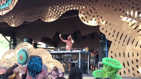 Dj Tristan+ mr. Pink at ozora festival July 13, 2024