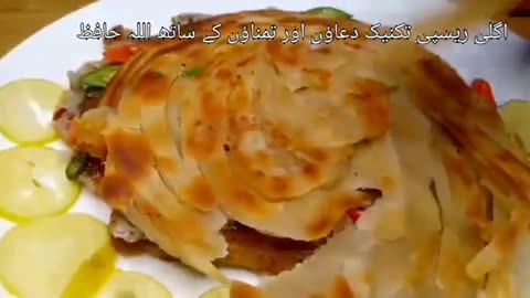Asian Egg Paratha || Asian breakfast