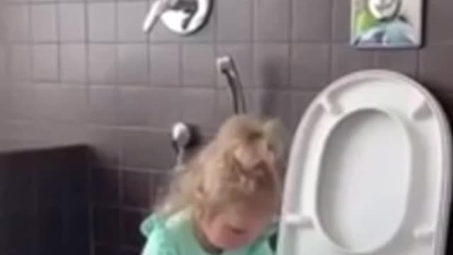 naughty girl with her brother