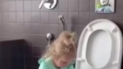 naughty girl with her brother