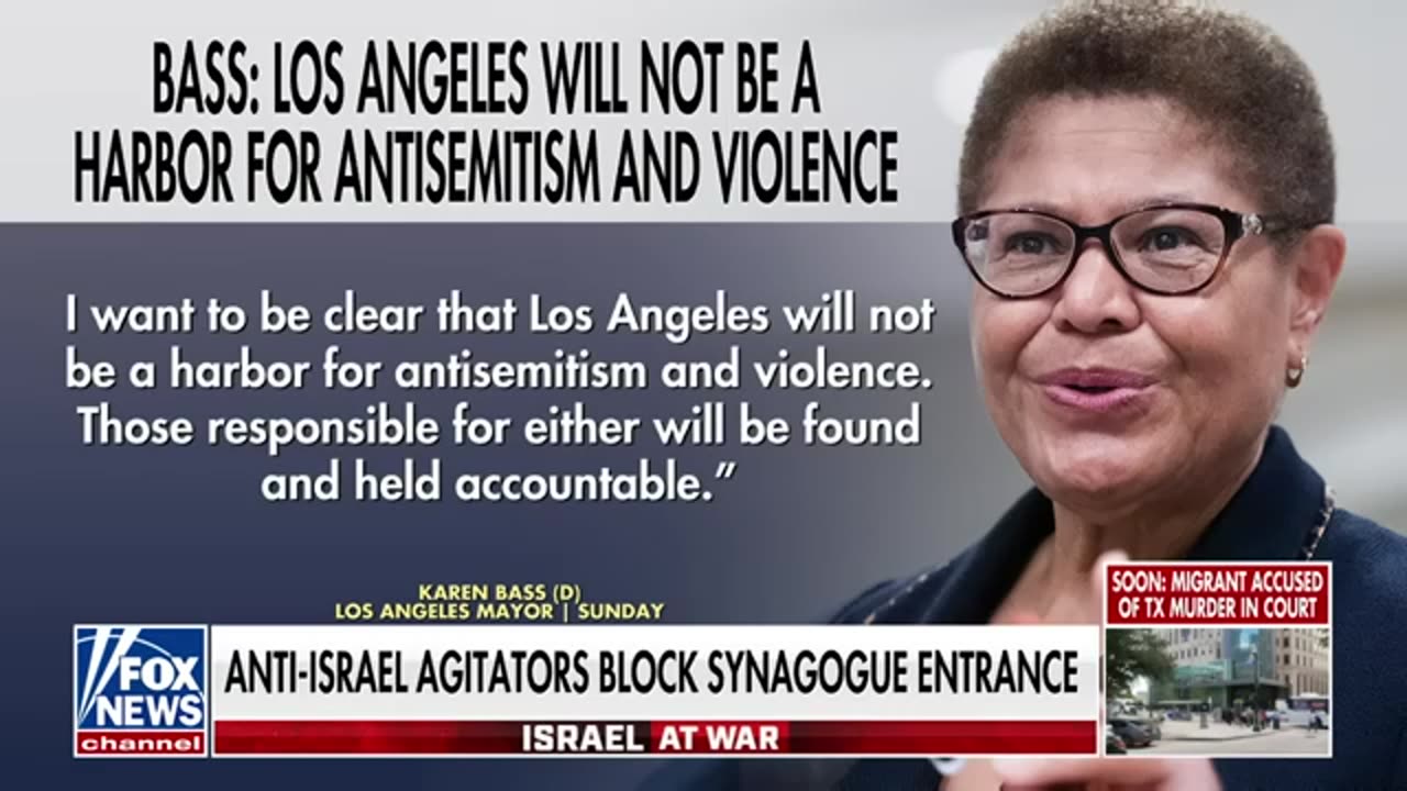 Violent 'pro-Hamas mob' targets Los Angeles synagogue