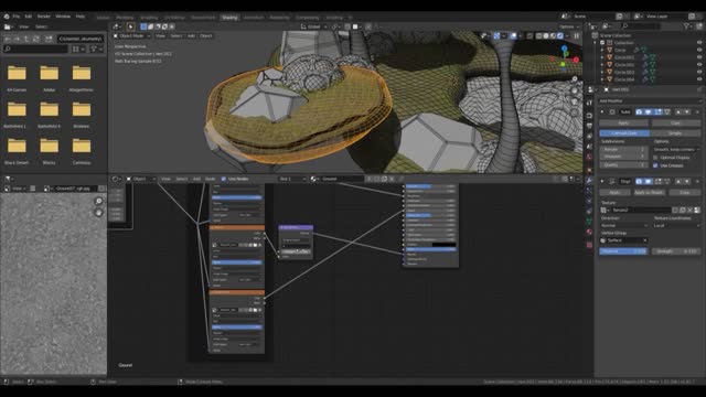 3D forests look unfamiliar. Unlike any forest I've ever seen, part eight.