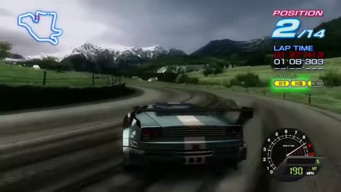 Ridge Racer 6 Basic Route #101 Gameplay(Career Walkthrough)