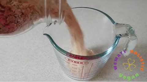 Healthy VEGAN oat smoothie