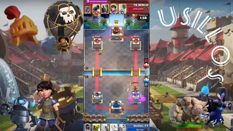 AGAINST BENIJU?? 🏆 2022 CLASH ROYALE 2022 By USILLOS