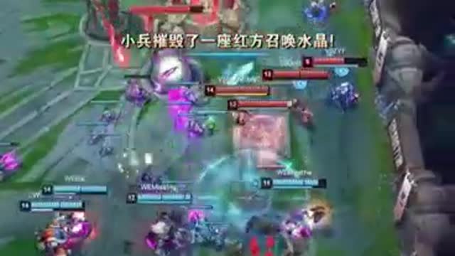 Games the King of Glory, The enemy's adc is resurrected, and the target is the enemy's adc