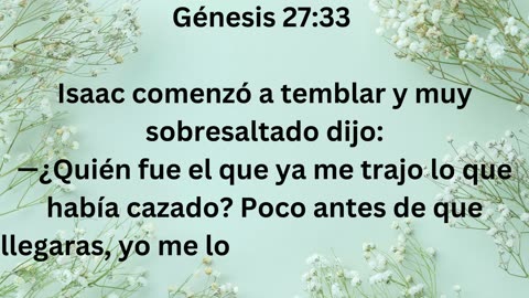 "La Bendición Robada: Jacob y Esaú" Génesis 27:1-46.