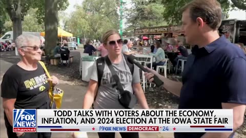 📺 FOX News at Iowa State Fair: Talking Economy, Inflation, & 2024 Election 🎡💬