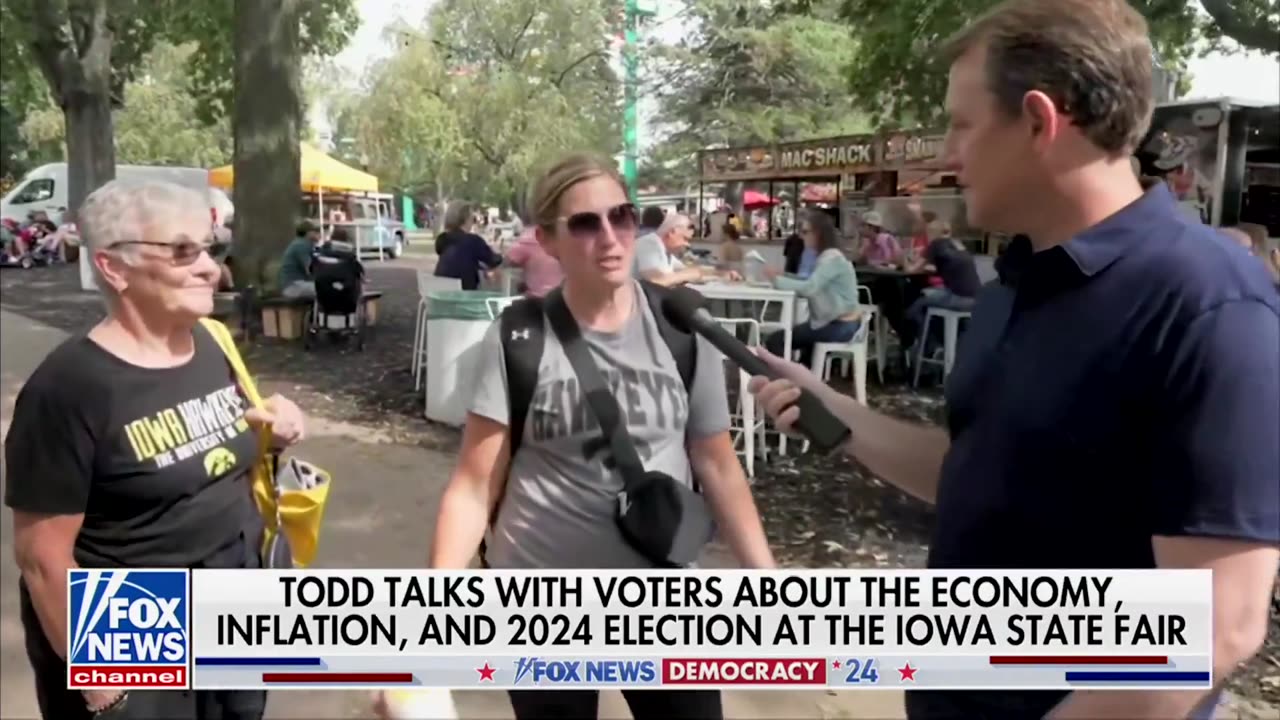 📺 FOX News at Iowa State Fair: Talking Economy, Inflation, & 2024 Election 🎡💬