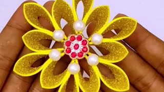 Handmade Christmas Snowflake🎄Christmas Crafts Idea🎄DIY Xmas Tree Ornaments