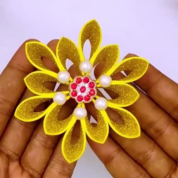 Handmade Christmas Snowflake🎄Christmas Crafts Idea🎄DIY Xmas Tree Ornaments