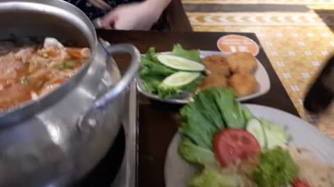 Mushroom hotpot