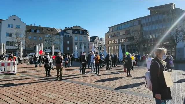3. Trierer Demo für Frieden, Freiheit & Gerechtigkeit