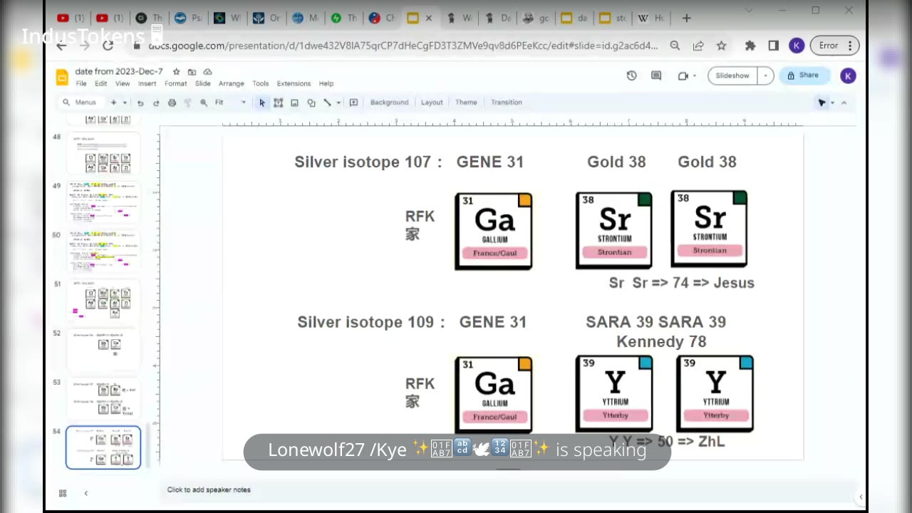 Live Chat IndusTokens - 2024.1.5Part 3 - West East 西东 Xi Dong - Quick Review: GESARA NESARA