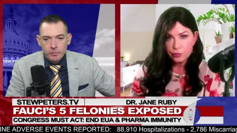 FAUCI'S 5 FELONIES EXPOSED: CONGRESS MUST ACT: END EUA & PHARMA IMMUNITY.