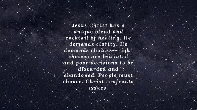 Choices and Clarity