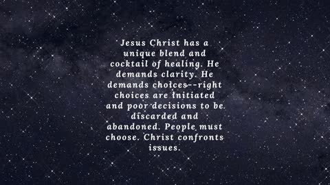 Choices and Clarity