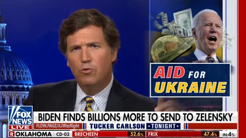 Tucker Carlson: Vote Out The People Funding Ukraine