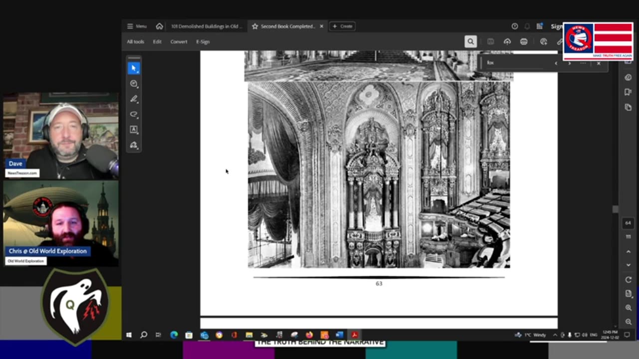 News Treason - The Destruction of History w Chris From Old World Exploration 12-5-24