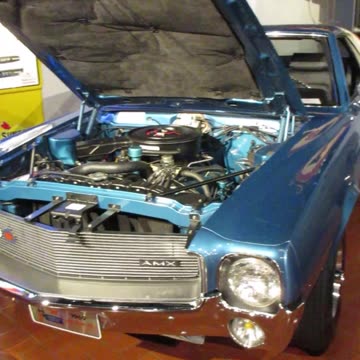 1969 AMC AMX Factory Promo