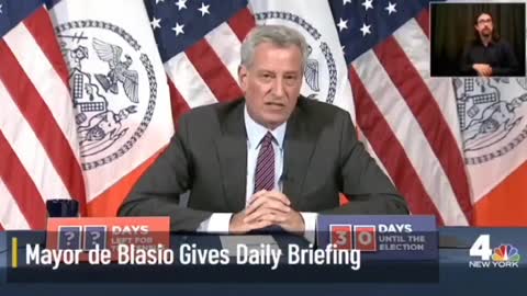 Bill de Blasio Admits There's No Evidence of Coronavirus Spread in Schools