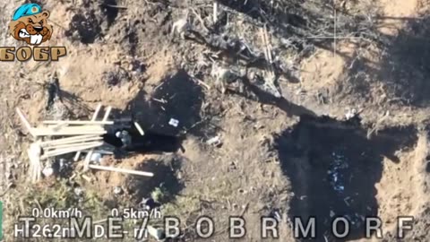 Úďer dronu na ukrajinské pozice u Záporoží