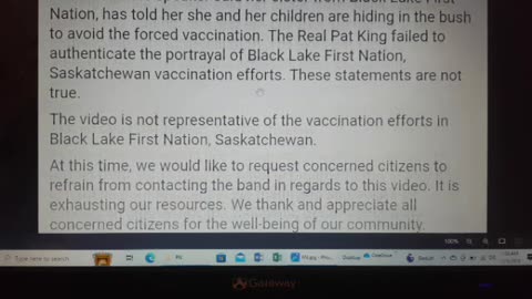 Genocide of our First Nations citizens