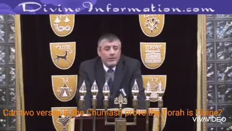 Can two verses in the Chumash prove the Torah is Divine?