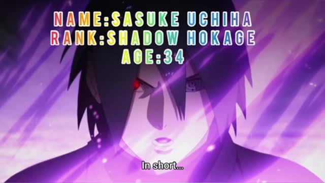 My boi sasuke is cold