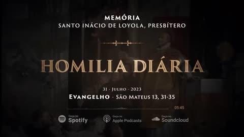 RecCat - Homilia Diária _ Desentorte a sua vida! (Memória de Santo Inácio de Loyola, Presbítero)