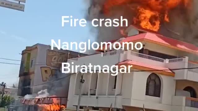 Fire on Nepal