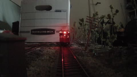 Santa Fe Caboose Ho scale Custom Lighted