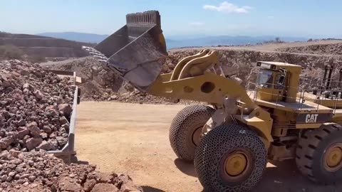 Large excavator digging excavator #engineering vehicle tractor#3 (4)