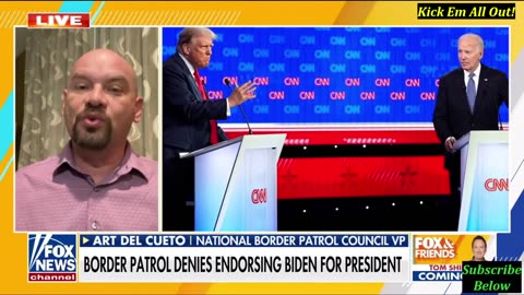 Biden Lie - Trump Only Presidential Candidate the Border Patrol Ever Endorsed