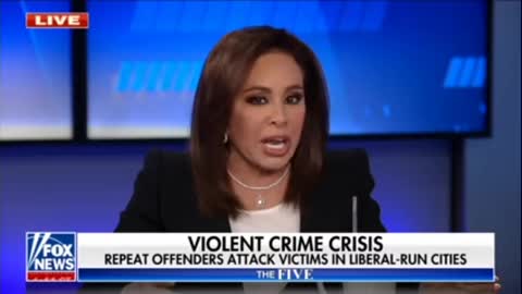 FOX NEWS - THE FIVE -Rampant violence rocking liberal cities