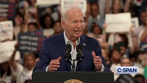 Drugged-Up Biden now Screaming Like Hitler about All Kinds of MADE UP CRAP