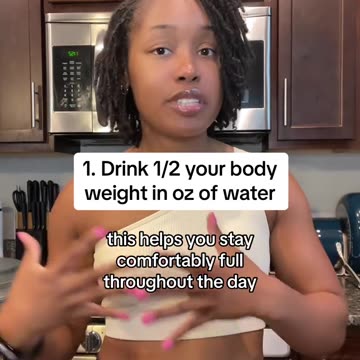 To achieve your ideal weight