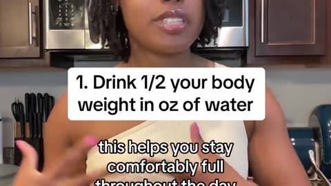 To achieve your ideal weight
