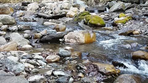 Mountain stream at Borus mountain