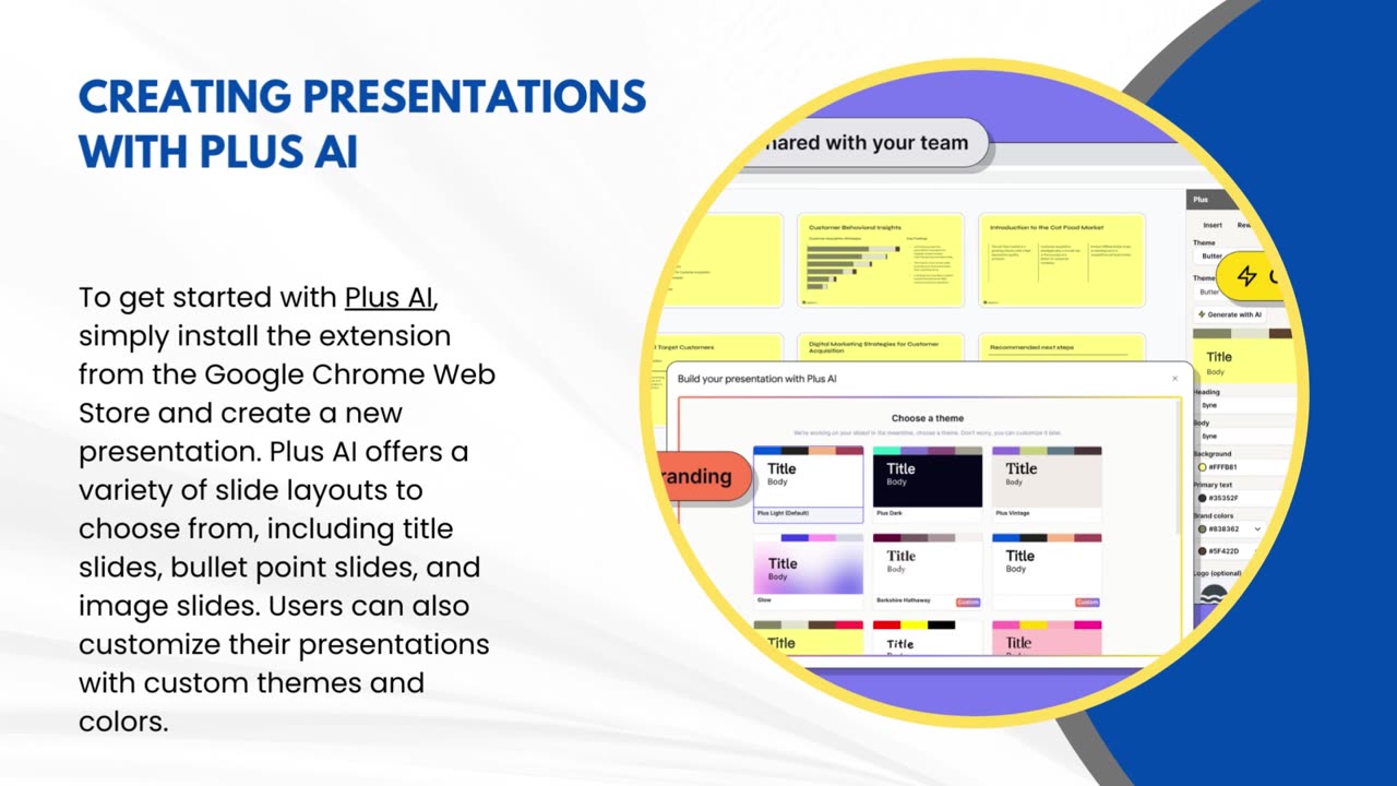 Creating Custom Presentations with Plus AI