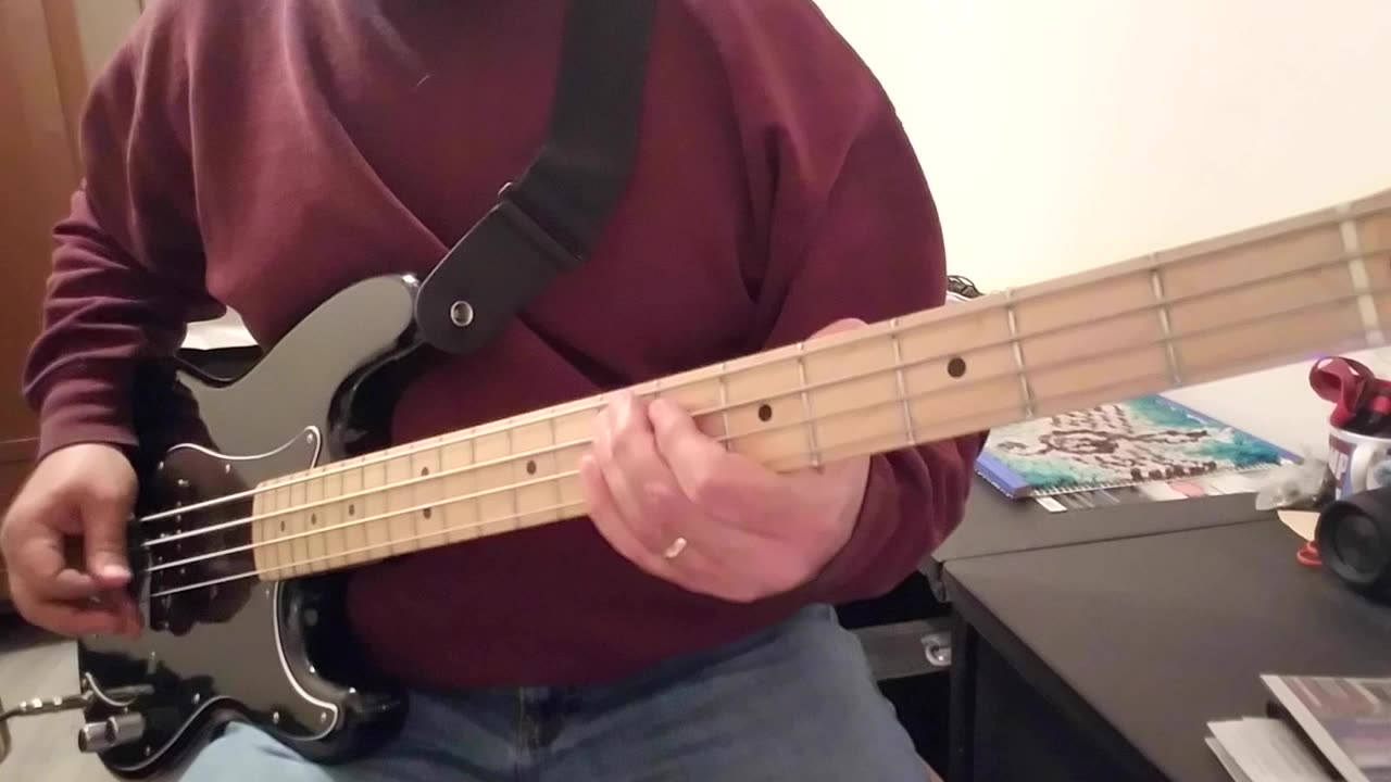 Devo - It's Not Right Bass Cover